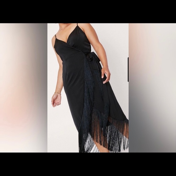 Nasty Gal Plus size fringe dress - Picture 3 of 6